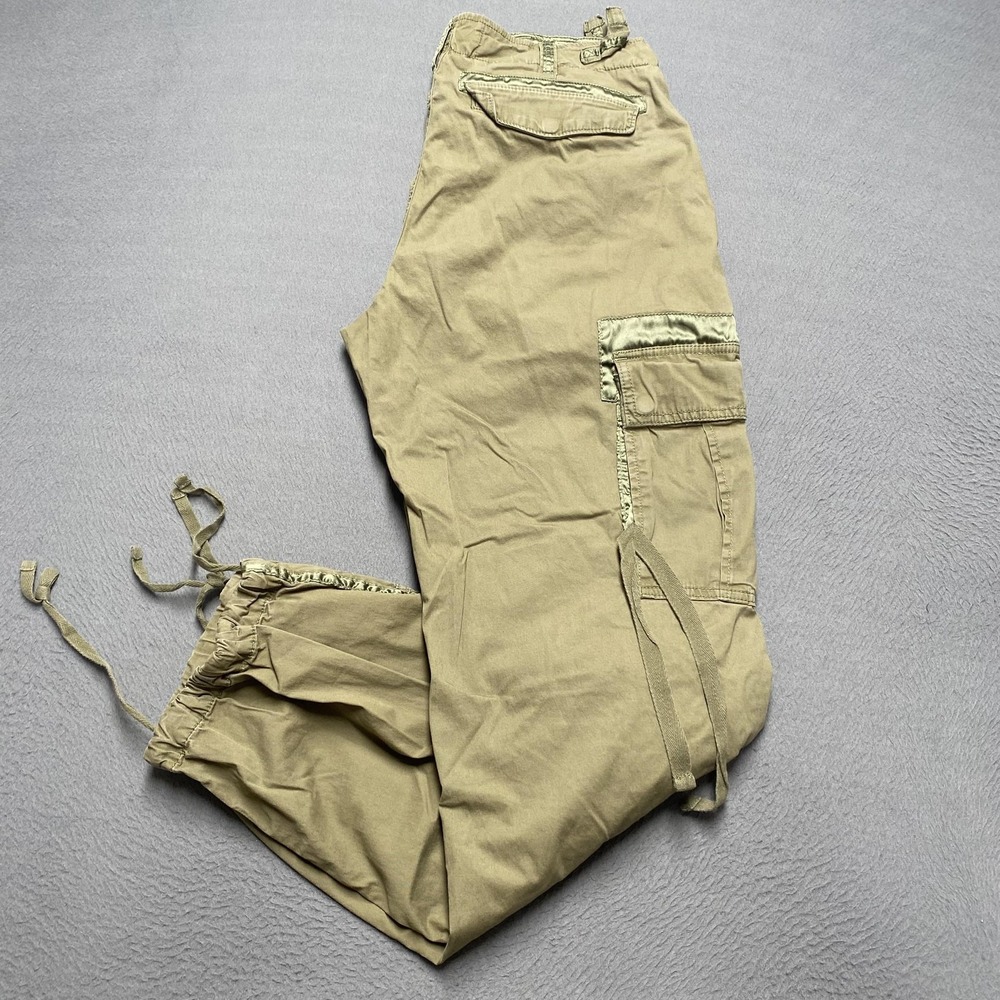 Abercrombie & Fitch Olive Green Cargo Joggers